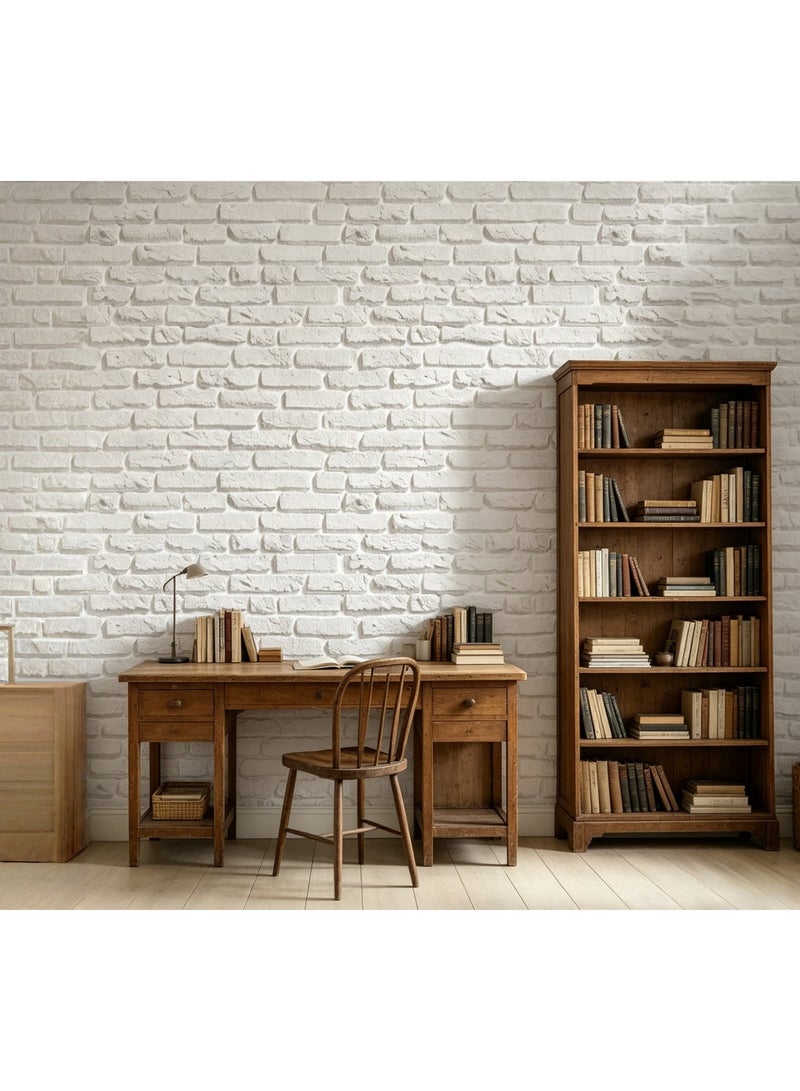 Anna 45cm x 5m Waterproof Decorative Wallpaper for Home Bedroom Living Room Wall - Image 3