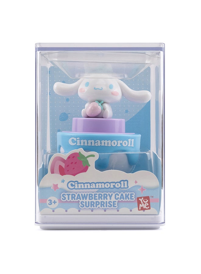 Hello Kitty Friends Strawberry Cake Surprise - Cinnamoroll | Collectible Figure | Display Figure | Perfect Gift for Kids and Adults Collectors! - Image 1