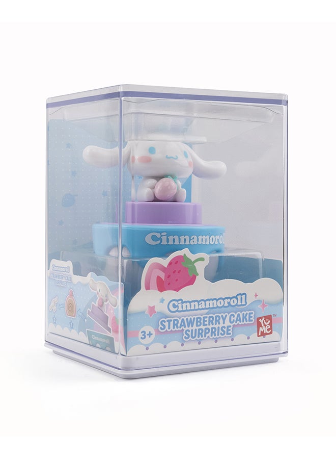 Hello Kitty Friends Strawberry Cake Surprise - Cinnamoroll | Collectible Figure | Display Figure | Perfect Gift for Kids and Adults Collectors! - Image 2