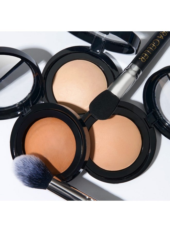 LAURA GELLER NEW YORK - Baked Blurring + Setting Powder, Translucent Makeup Setting Powder For Softfocus Finish, Minimize Fine Lines And Pores, Light;Medium - Image 1