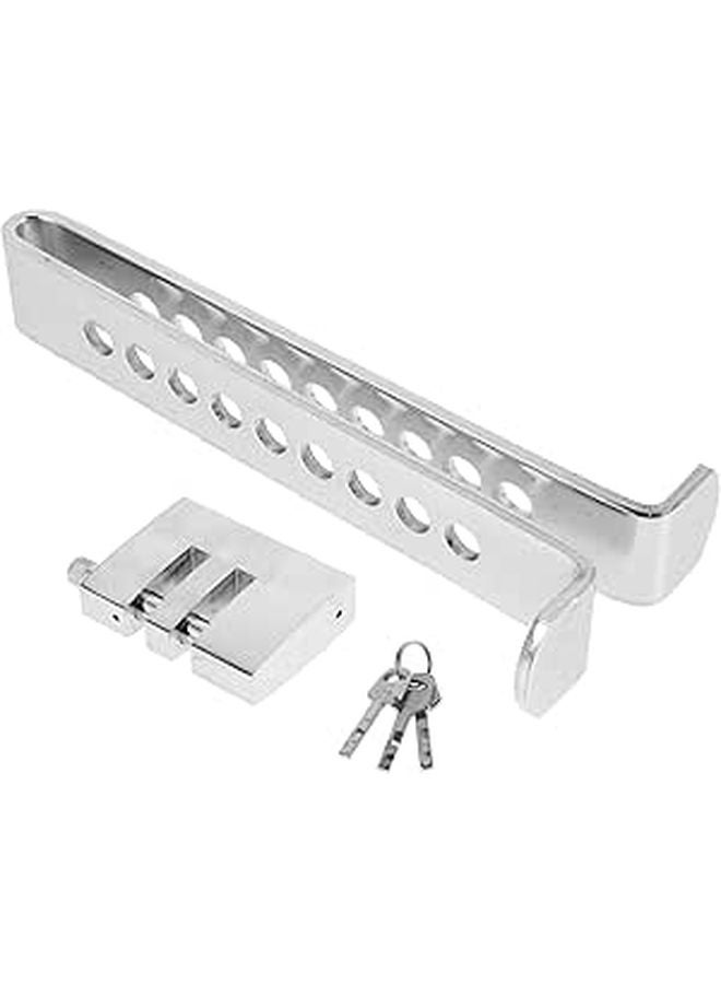 U-Shaped Anti-Theft Steering Wheel Lock Adjustable Retractable Stainless Steel Car Security Device - Image 1