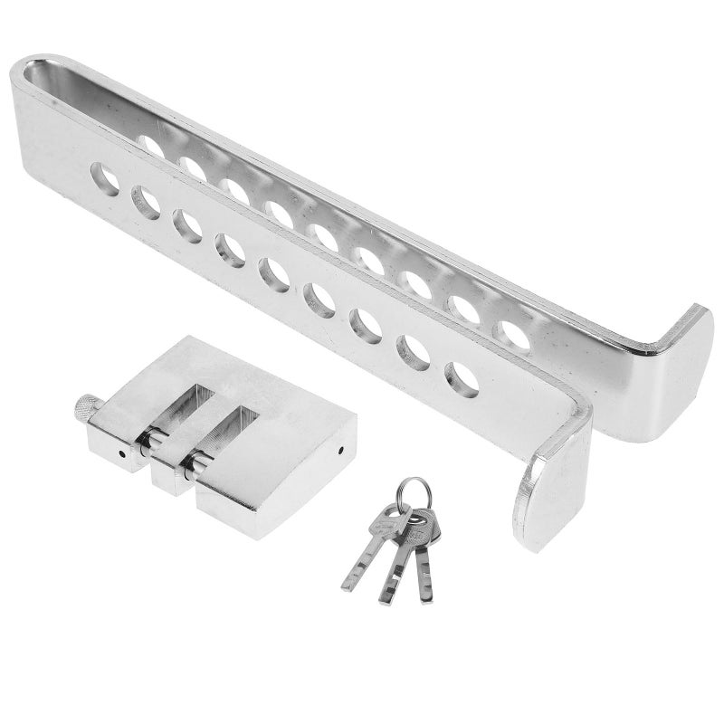 U-Shaped Anti-Theft Steering Wheel Lock Adjustable Retractable Stainless Steel Car Security Device - Image 2
