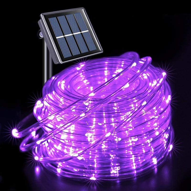 Cross-Border Led Solar String Lights Pvc Hose Sub-Lights Leather Tube Lights Outdoor Waterproof Courtyard Small Lanterns Decorative Light Strings - Image 1