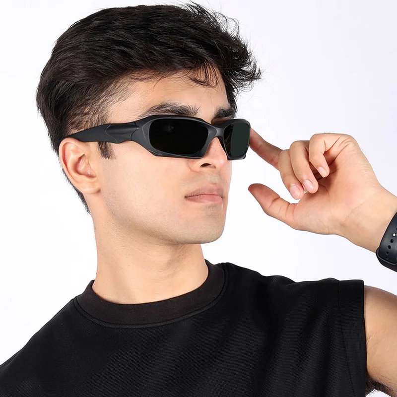 Woggles Black Polarized Sports Sunglasses