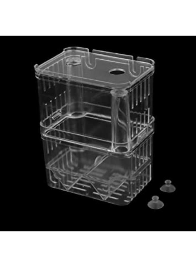 B & K حوض السمك تربية الأسماك حاضنة العائمة صندوق مربي التفريخ لخزان حوض أسماك منفصلة رو عزل الأسماك المصابة - Image 3