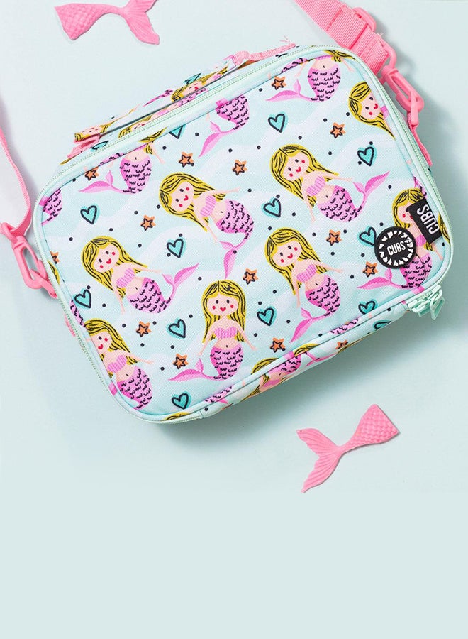 CUBS Junior Student Backpack Under the Sea Mermaid Lunch bag - Image 2