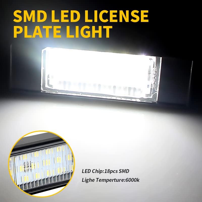 QASULER LED License Plate Light for Infiniti and Nissan - Image 3