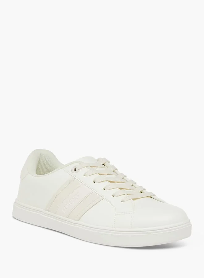 MISSY Women Panelled Sneakers with Lace-Up Closure