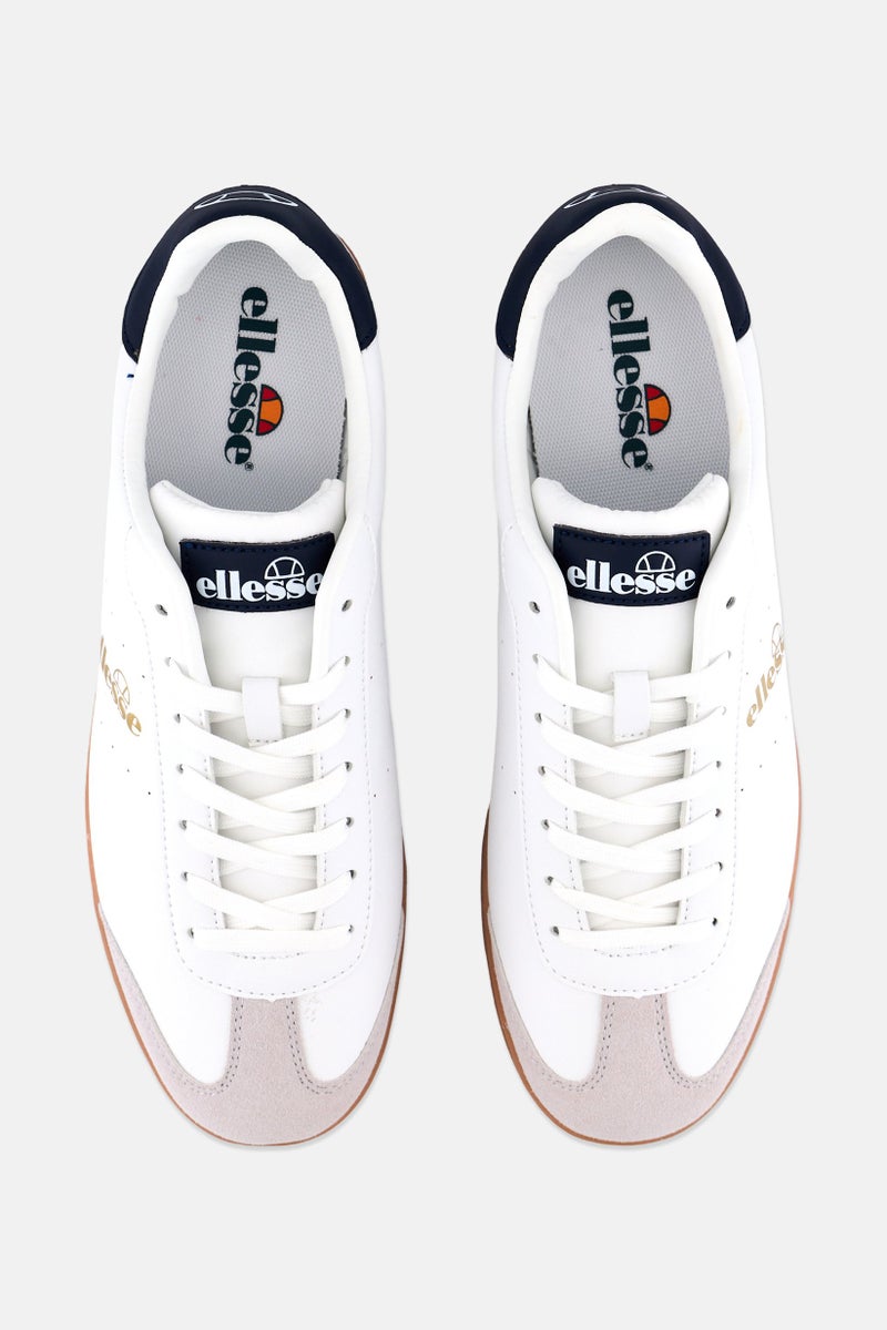 Ellesse أحذية خارجية للرجال من سارفيني، بيضاء، مزودة بأربطة - Image 3