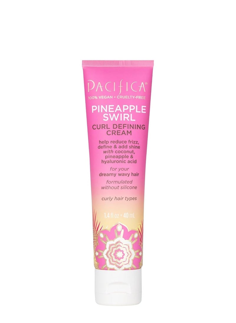 Pacifica Pacifica Pineapple Swirl Curl Defining Cream, 1.4 FZ 