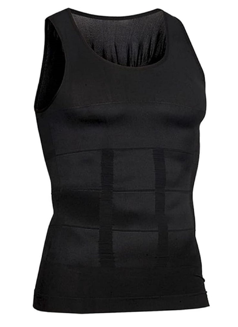 Generic - Corset for slimming and tightening the body for men, an undershirt to tighten the waist, reduce the stomach and hide the abdomen, a body shaping corset that can be used during fitness exercises and work - Image 1