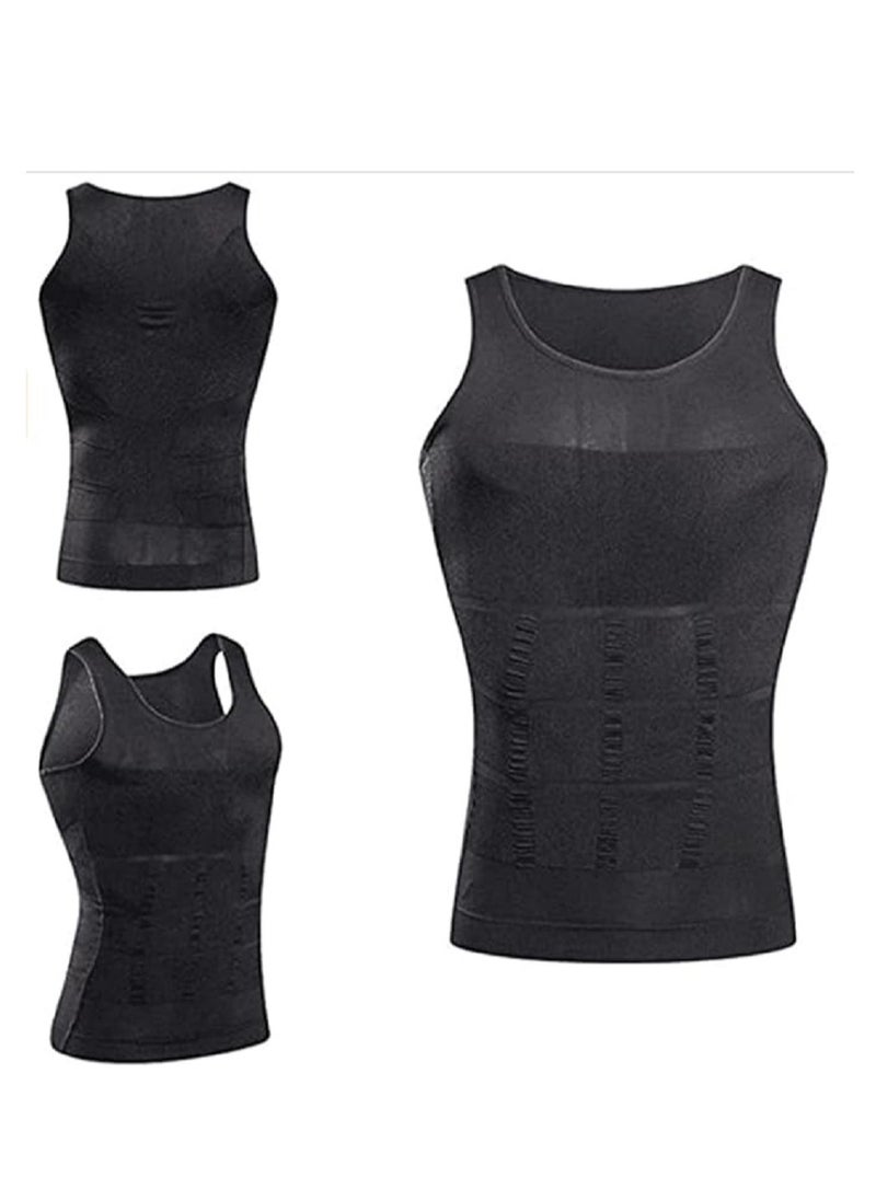 Generic - Corset for slimming and tightening the body for men, an undershirt to tighten the waist, reduce the stomach and hide the abdomen, a body shaping corset that can be used during fitness exercises and work - Image 1