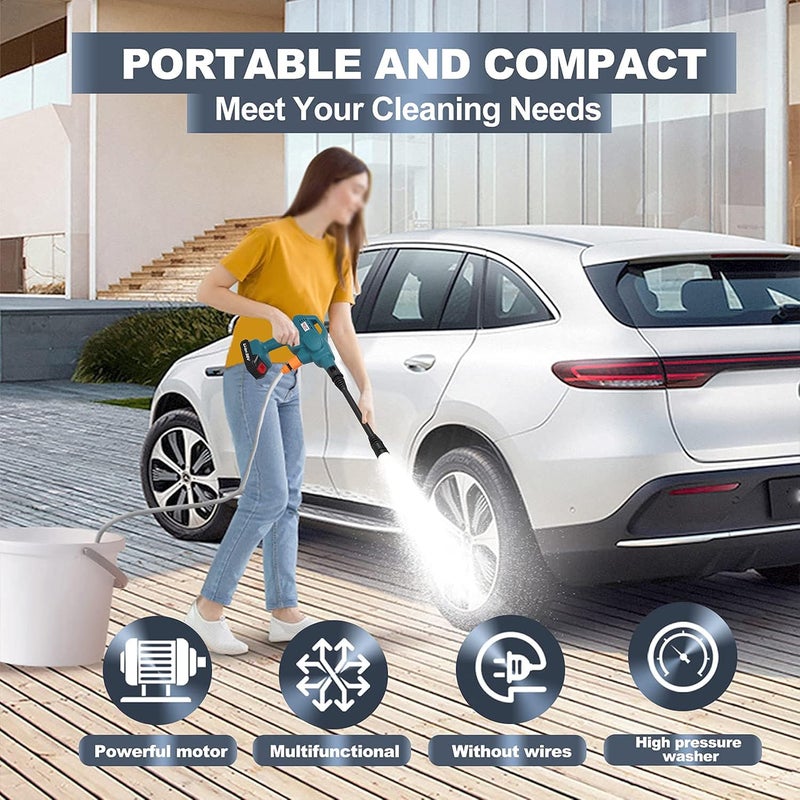 KROST 48V Portable Cordless Pressure Washer - Image 2