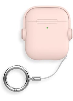 Airpods 3Rd Generation Case With Secure Lock Music Headset Earphone Protective Case Cover Compatible With Airpods 3 2021 Charging Case Pink