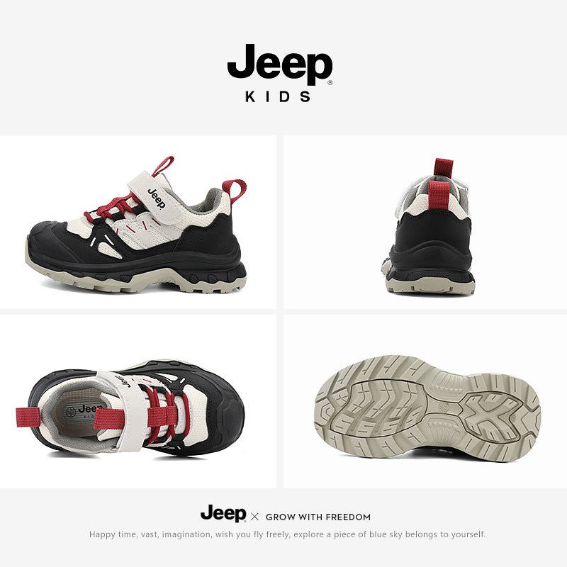 Jeep Children'S Hiking Shoes Spring Mesh Sneakers Hiking Shoes Boys Outdoor Soft Bottom Casual Shoes - Image 4