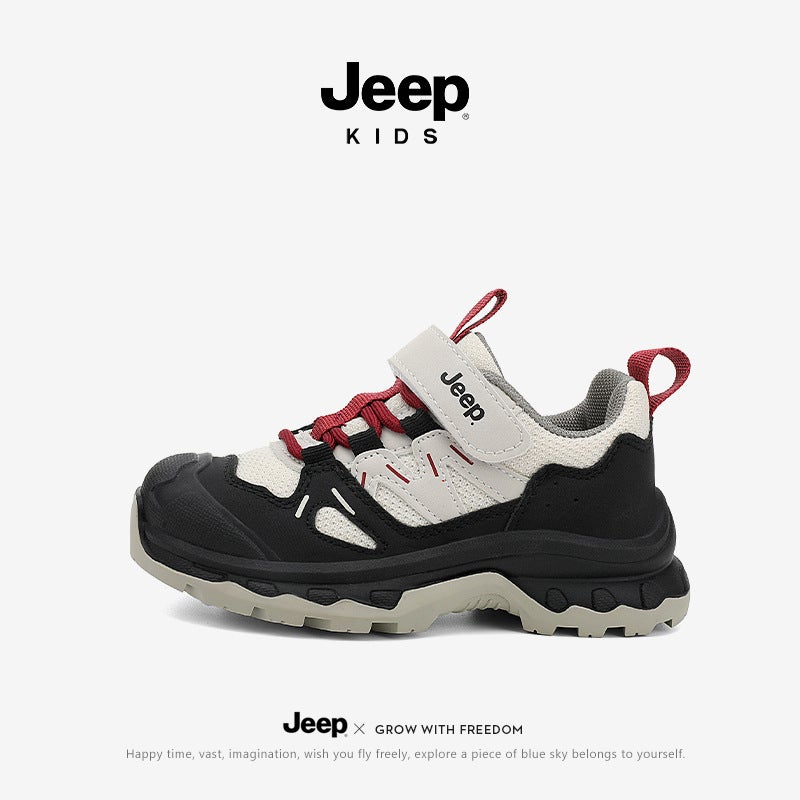 Jeep Children'S Hiking Shoes Spring Mesh Sneakers Hiking Shoes Boys Outdoor Soft Bottom Casual Shoes - Image 2