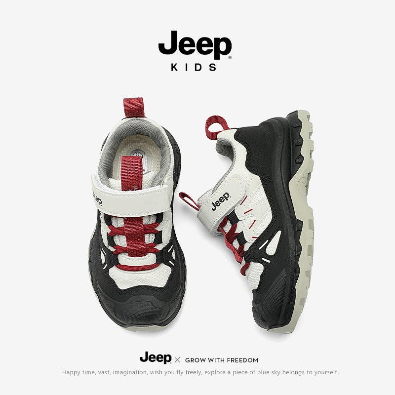 Jeep Children'S Hiking Shoes Spring Mesh Sneakers Hiking Shoes Boys Outdoor Soft Bottom Casual Shoes - Image 3