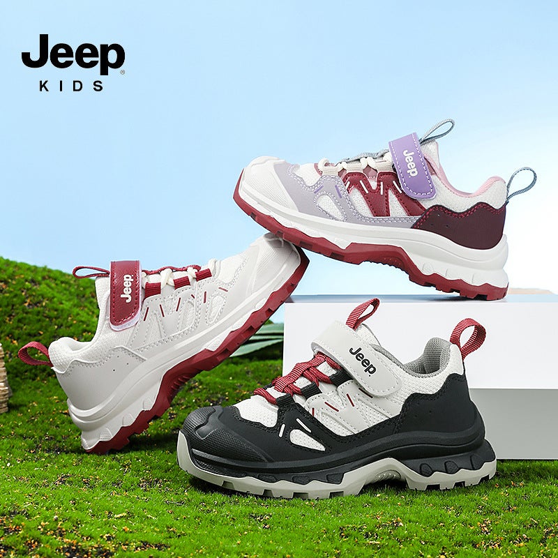 Jeep Children'S Hiking Shoes Spring Mesh Sneakers Hiking Shoes Boys Outdoor Soft Bottom Casual Shoes - Image 5