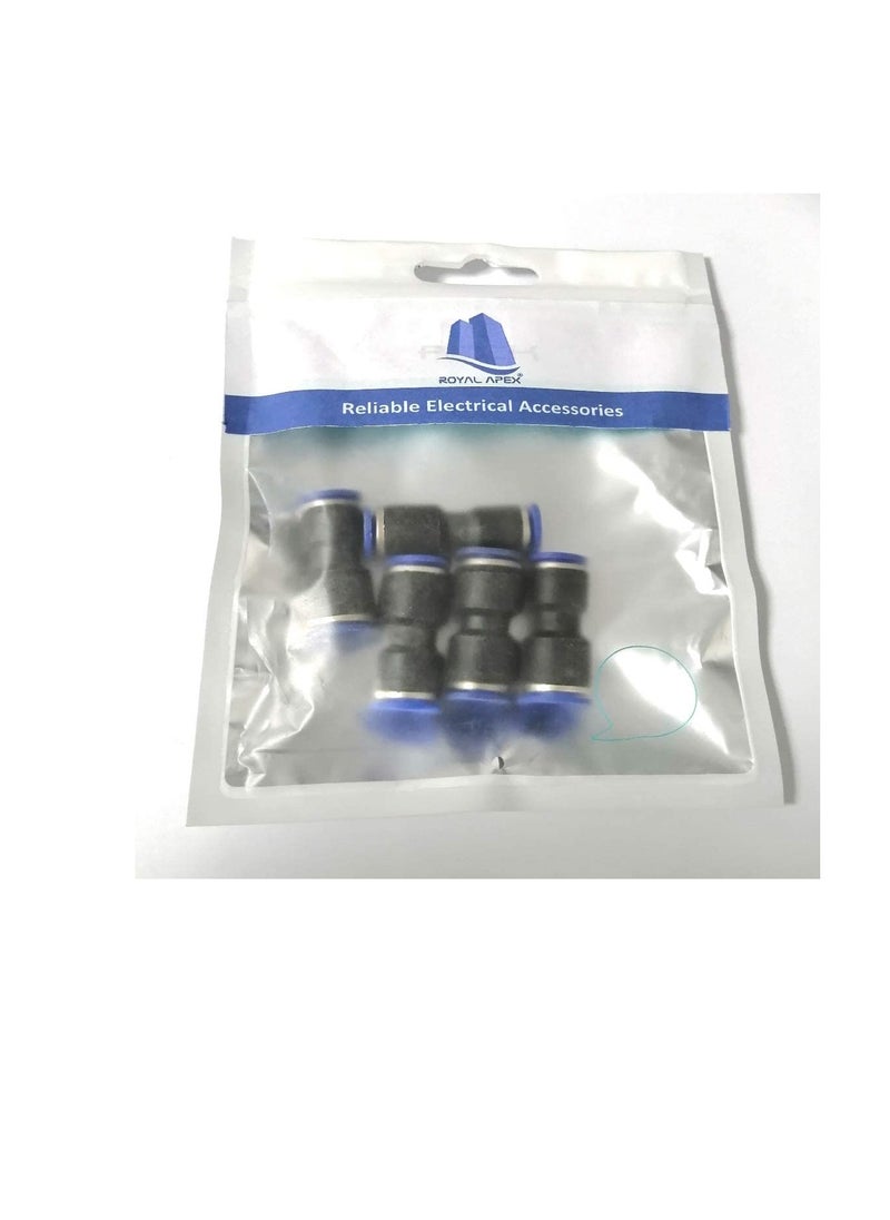 Generic - PU Pipe & Fittings Polyurethane | Pneumatic Pipe Push in to Connect Fittings (Reducer Socket - Pack of 5, 12x10mm) - Image 1