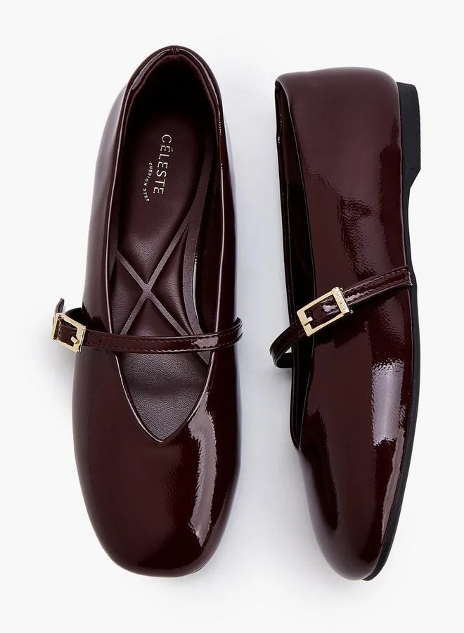 سيليست Women Buckle Closure Mary Jane Shoes