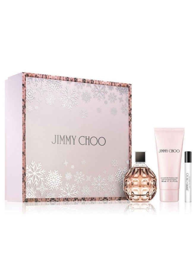 Jimmy Choo Jimmy Choo - Eau de Parfum, 100 ml + Body Lotion 100 ml + 7.5 ml Gift Set  - Image 1