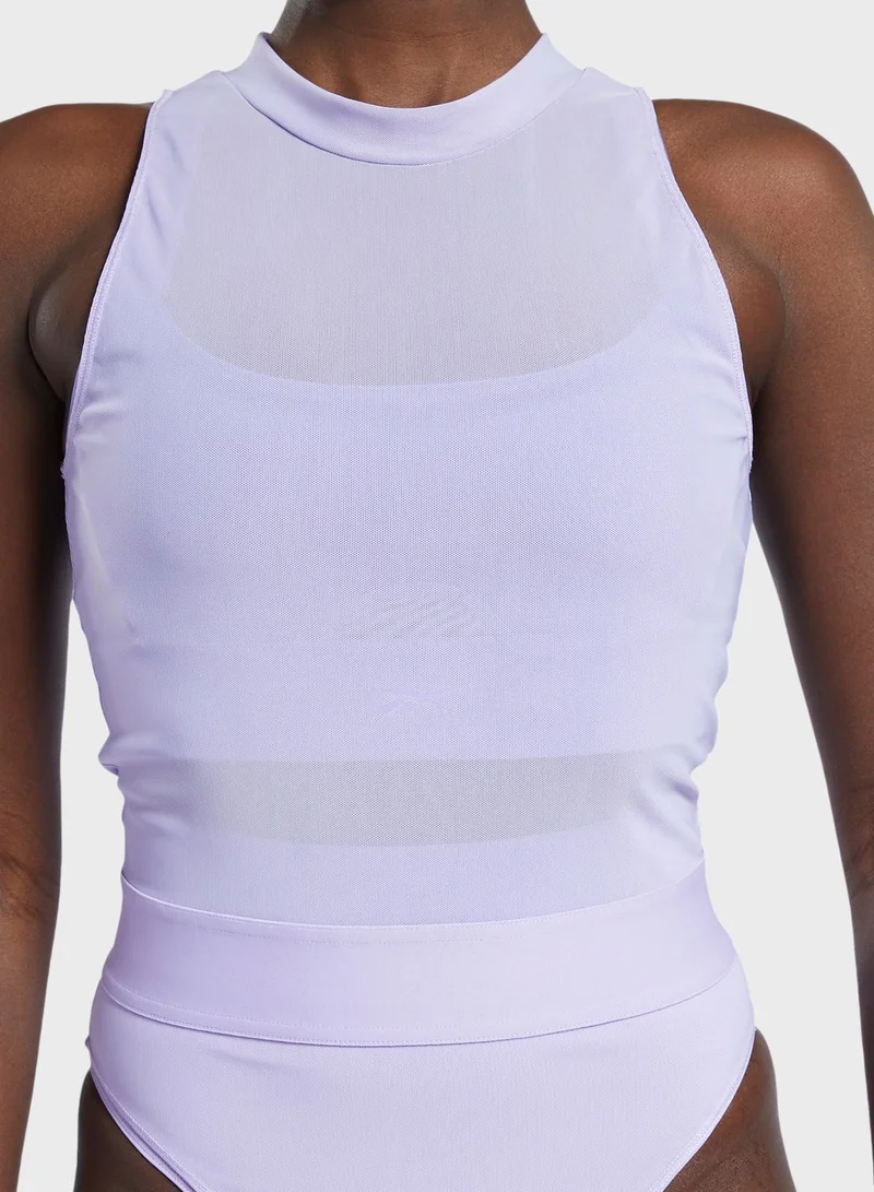 Reebok Cardi Two-In-One Bodysuit