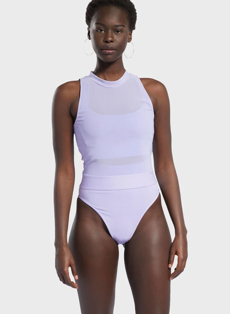 Reebok Cardi Two-In-One Bodysuit