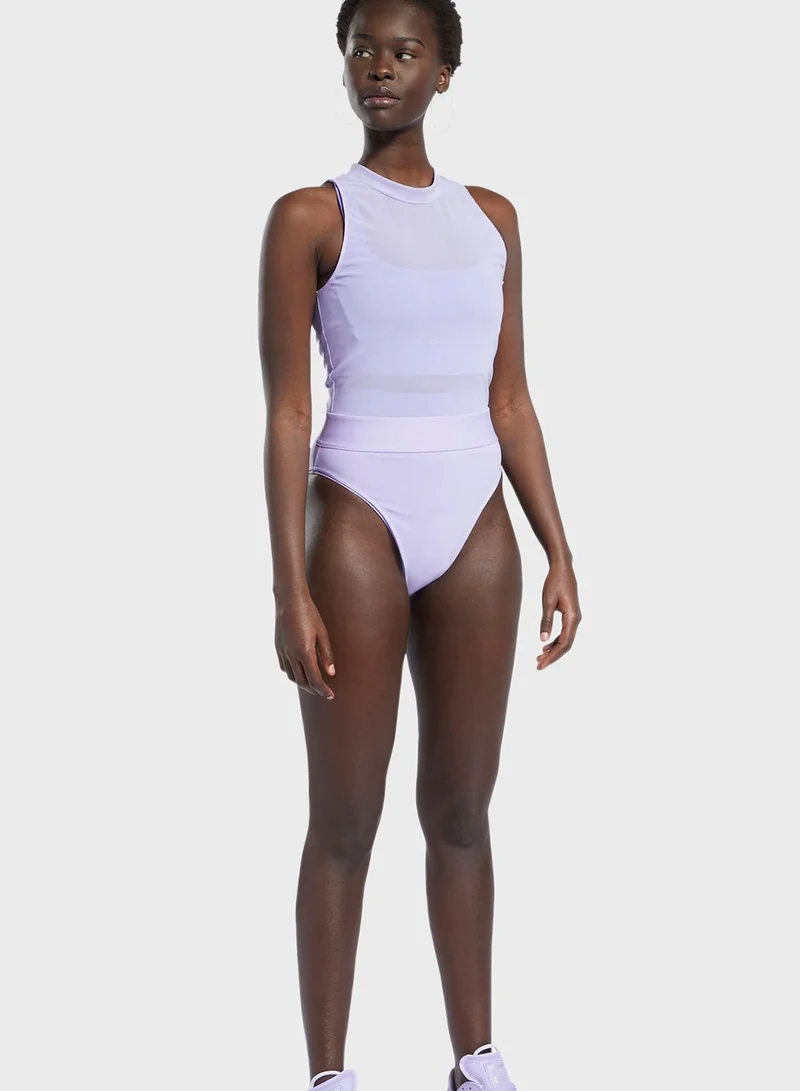 Reebok Cardi Two-In-One Bodysuit