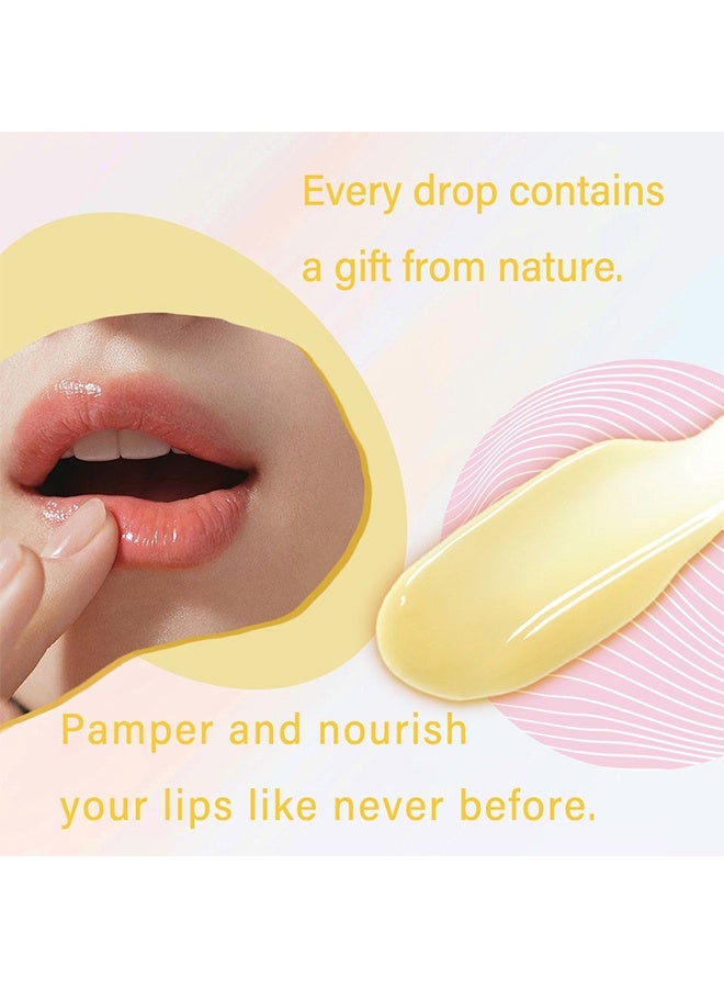سكر سام زيت الشفاه الذهبي اللامع - زيت الشفاه المنقوع بالعسل ، يمنع جفاف الشفاه وتشققها ، تركيبة طبيعية #04 - Image 5