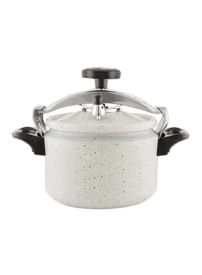 Alsaif Granite Pressure Cooker White 5.0Liters - Image 2
