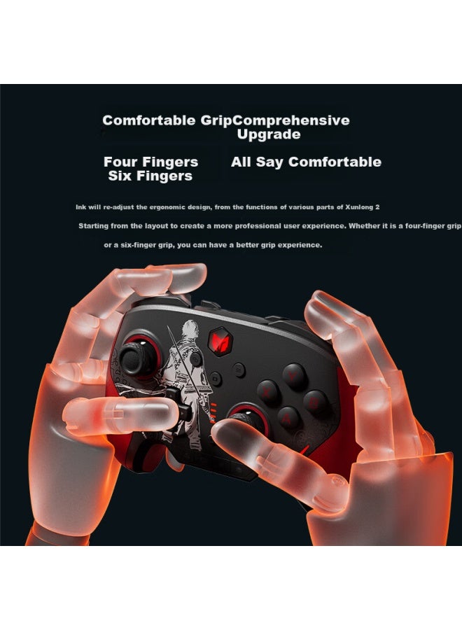 Ink will Inkwill Xunlong 2 Tmr Star Flash Wireless Game Controller For Pc/tablet/phone Steam Support Dual Shadow Wonderland Monster Hunter Black Myth True Three Origin Co-branded Edition - Image 5