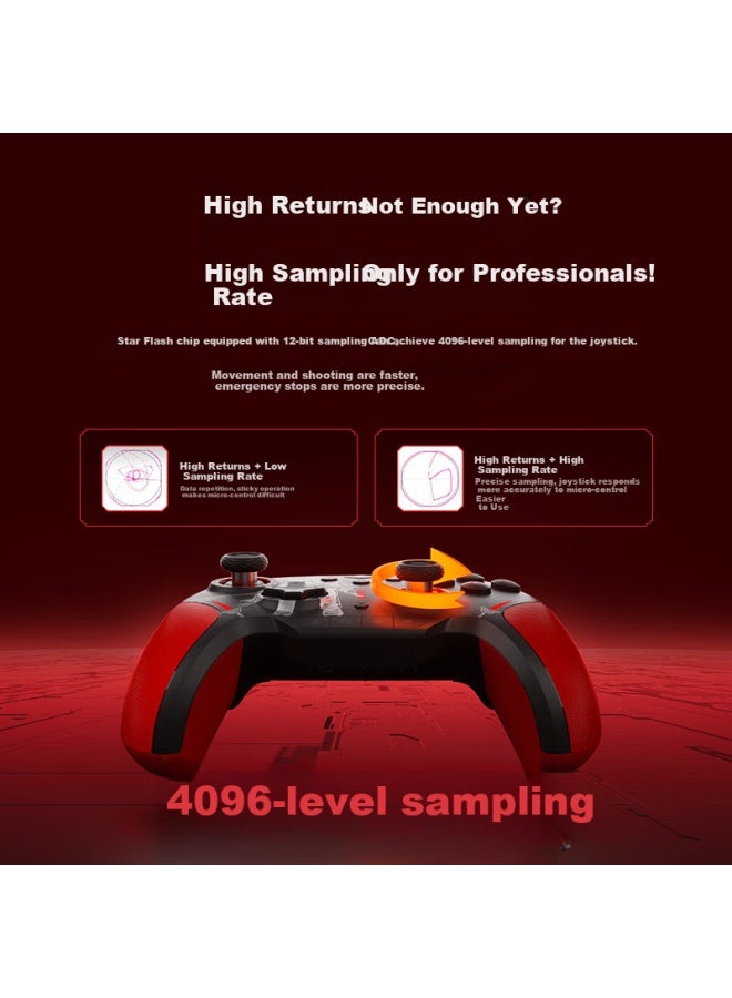 Ink will Inkwill Xunlong 2 Tmr Star Flash Wireless Game Controller For Pc/tablet/phone Steam Support Dual Shadow Wonderland Monster Hunter Black Myth True Three Origin Co-branded Edition - Image 2