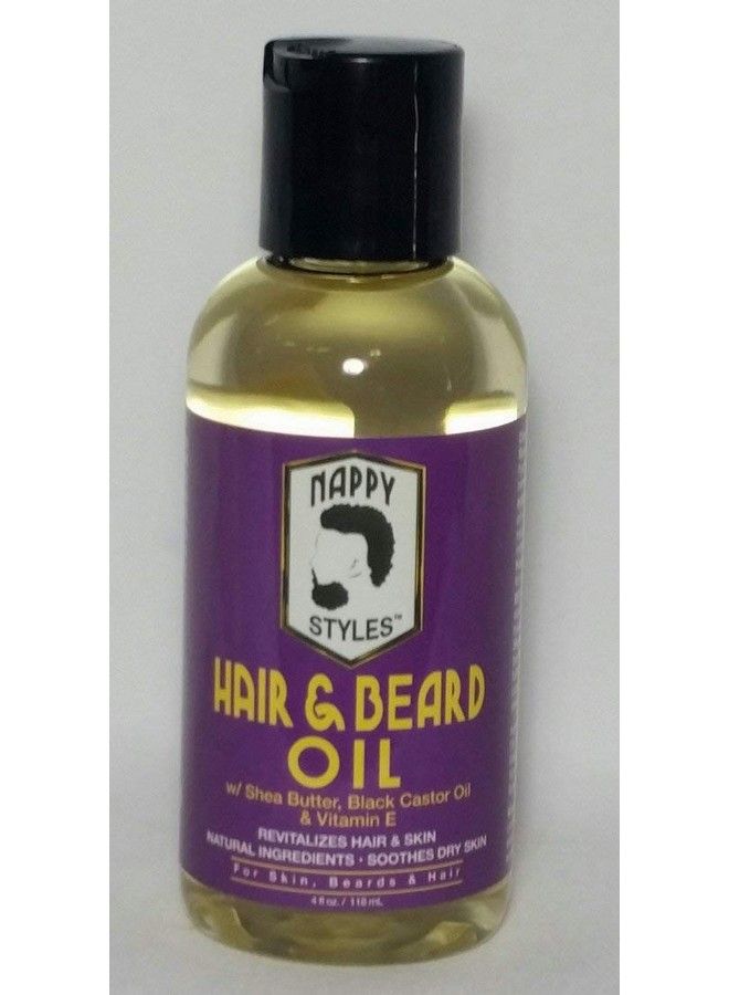 Nappy Styles Hair & Beard Oil 4oz - Image 1