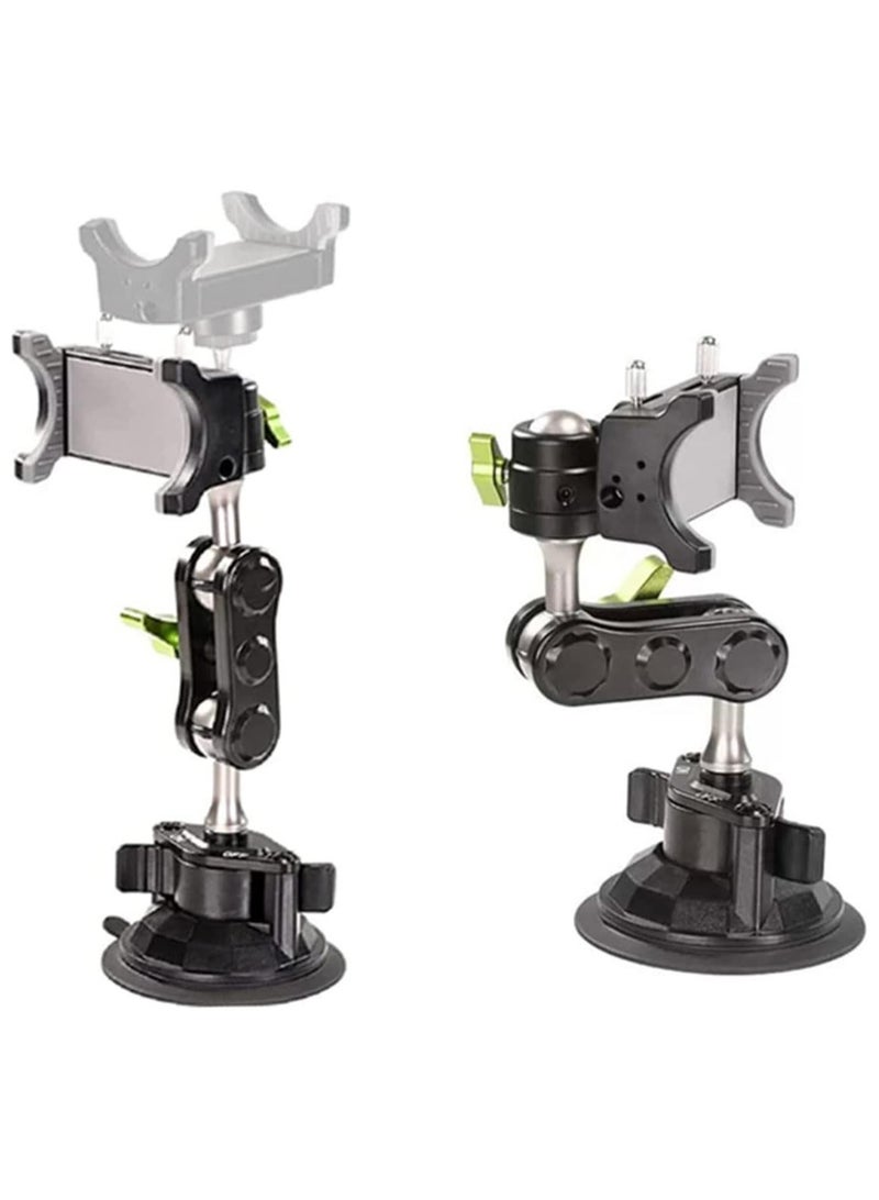 LanParte Universal Ball Head Arm for Phone New 360° Rotating Car Phone Holder Mount - Image 1
