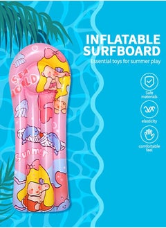GROIC Inflatable Boogie Boards with Handles, Body Board Slide for Slip Slide, Swimming Pool Floating Water Learn to Swim, Summer Fun Float Toy Kids  - Image 2