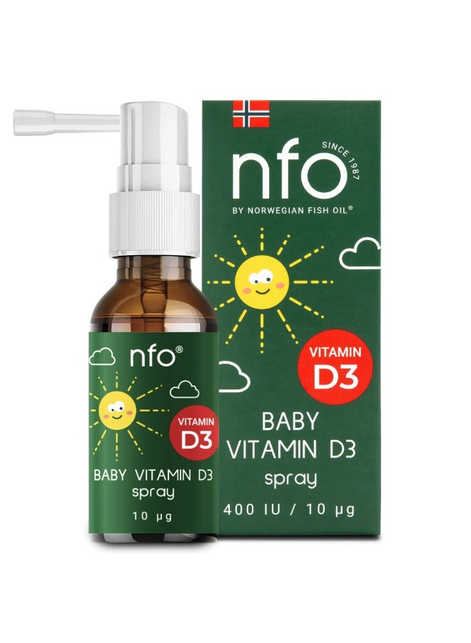 NFO Vitamin D3 Baby Spray 20 ml - Image 1