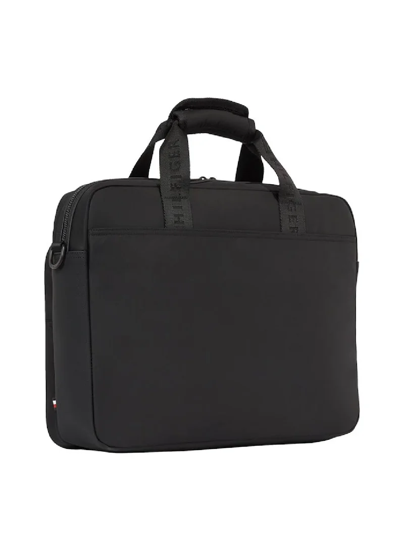 TOMMY HILFIGER Metal Logo Laptop Bag