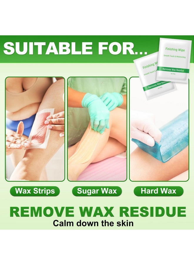 Wokaar Post Wax Oil Wipes - Perfect Refill Pack With 18 Oil Wipes For All Hair Removal Products, Body & Facial Wax Remover Wipes, After Waxing Skin Care - Image 1