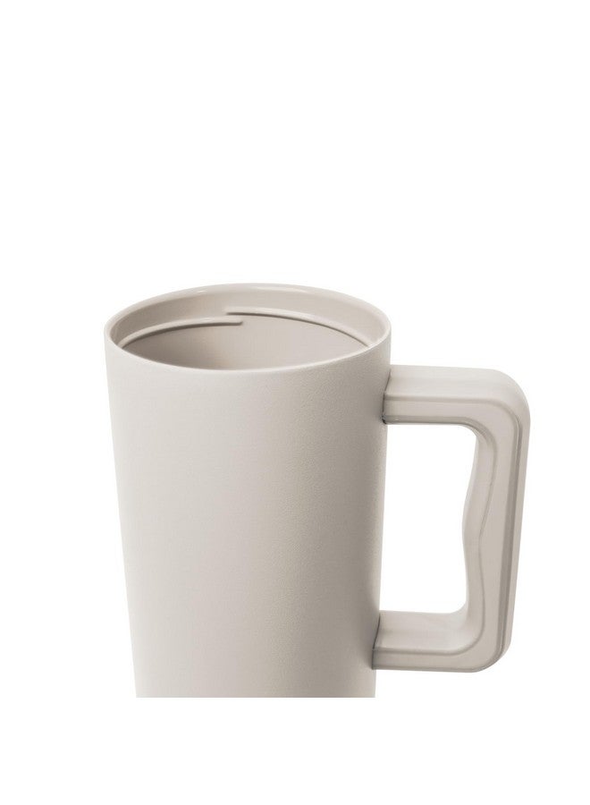 Simple Modern 40 oz Tumbler with Handle and Straw Lid | Leak-Proof Insulated Stainless Steel Water Bottle Travel Mug Cupholder Use | Gifts for Women Men Him Her | Trek Signature | Almond Birch - Image 2