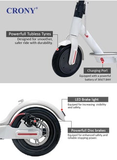 Crony BUY 1 GET 1 FREE M365 Folding Electric Scooter 45KM/Hr Aluminum Alloy Tires App Connectivity  - Image 3
