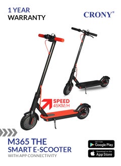 Crony BUY 1 GET 1 FREE M365 Folding Electric Scooter 45KM/Hr Aluminum Alloy Tires App Connectivity  - Image 2