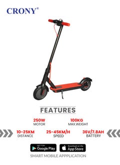 Crony BUY 1 GET 1 FREE M365 Folding Electric Scooter 45KM/Hr Aluminum Alloy Tires App Connectivity  - Image 4