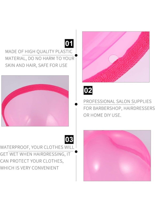 klarako Wash Hair Sink Bowl Hair Washing Tray Hair Neck Tray Hair Perming Neck Rest Container Shoulder Support Protector for Hair Styling Perming Hairdressing Pink Hair Coloring Water Tray - Image 3