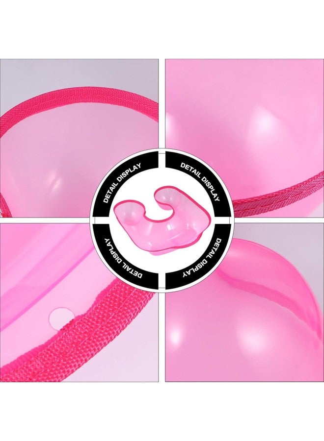 klarako Wash Hair Sink Bowl Hair Washing Tray Hair Neck Tray Hair Perming Neck Rest Container Shoulder Support Protector for Hair Styling Perming Hairdressing Pink Hair Coloring Water Tray - Image 4