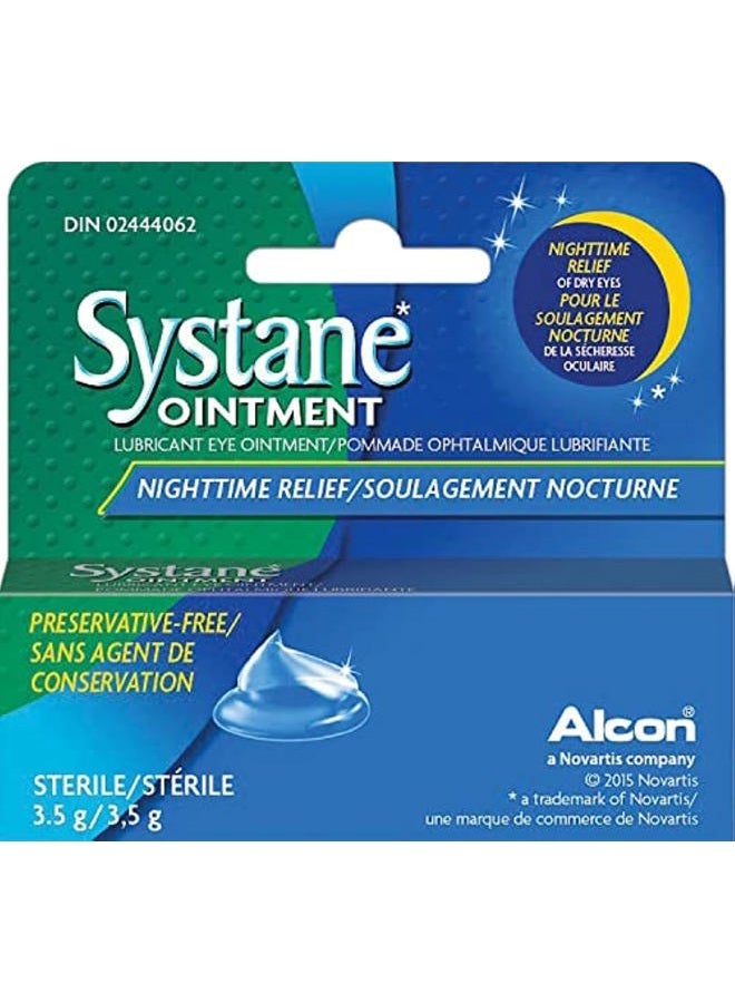 Systane Nighttime Lubricant Eye Ointment (3.5g) - Image 1