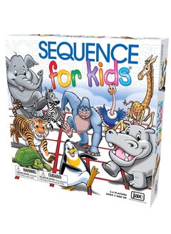 JAX GAMES Jax Games Sequence For Kids The No Reading Required Strategy Game  - Image 1