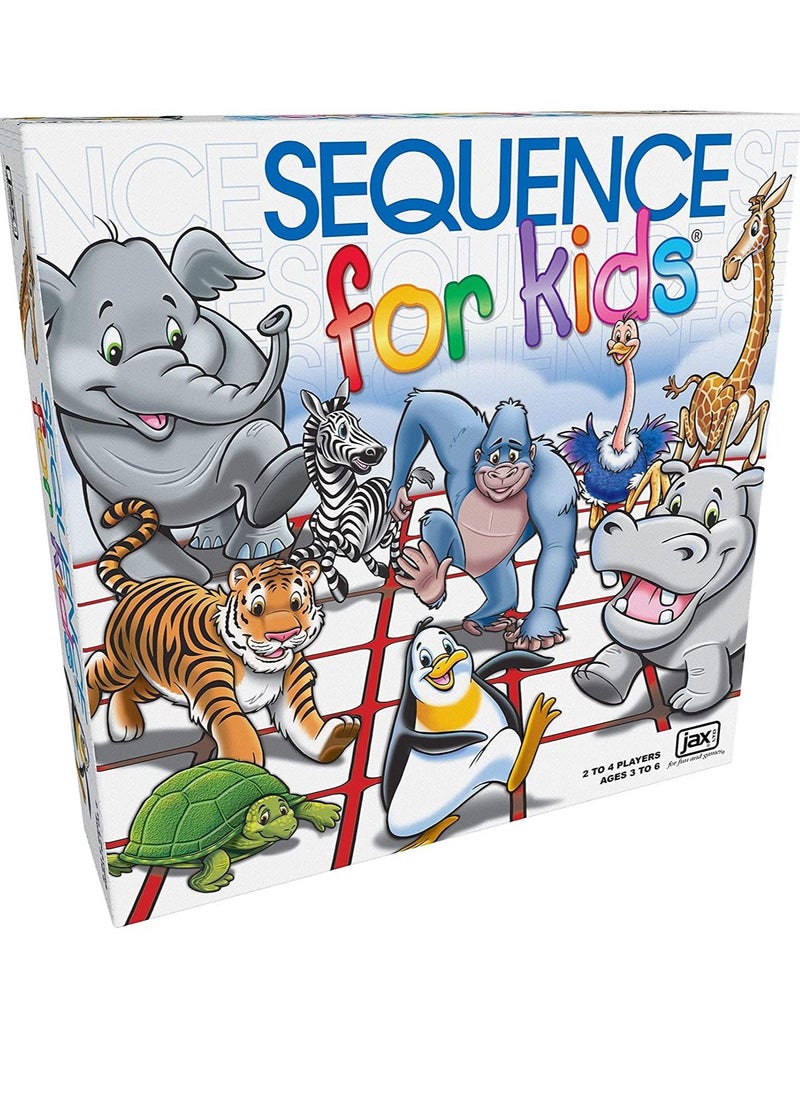 JAX GAMES - Jax Games Sequence For Kids The No Reading Required Strategy Game - Image 1