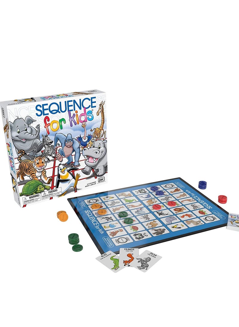 JAX GAMES - Jax Games Sequence For Kids The No Reading Required Strategy Game - Image 1