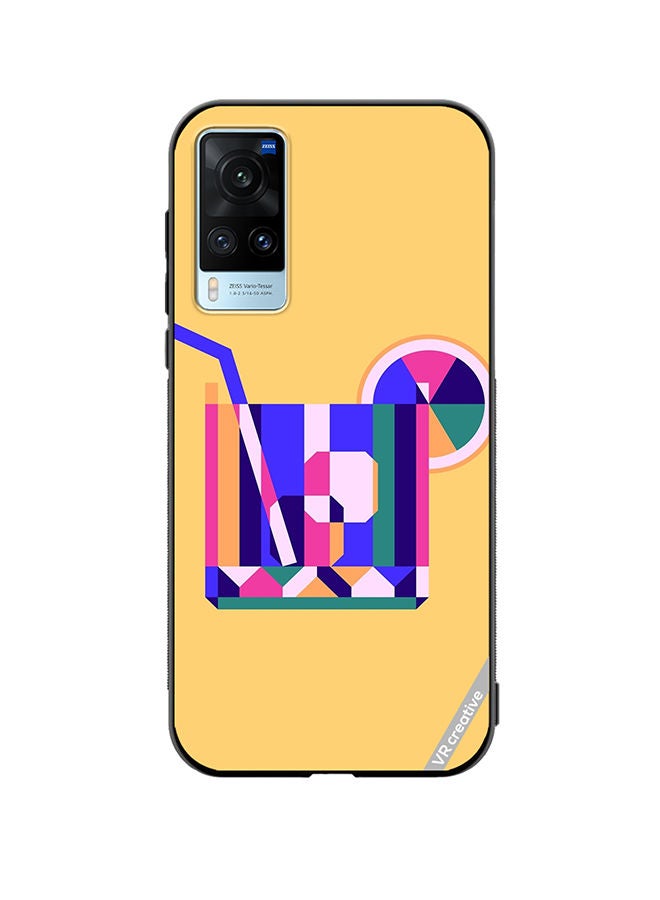 VR CREATIVE Protective Case Cover For Vivo X60 Juice Cup Design Multicolour - Image 1