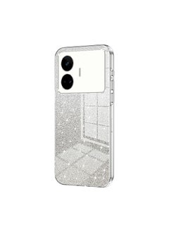 HuHa Case Cover For Realme GT Neo 5 SE Gradient Glitter Powder Electroplated Phone Case Transparent 